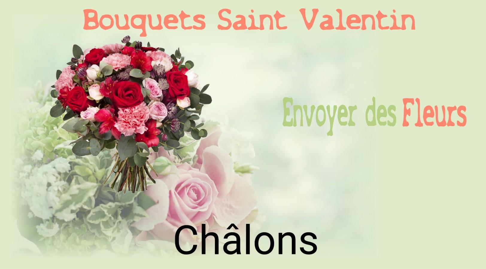 Roses de Saint-Valentin livrées à Châlons
